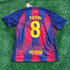 Men's Blue and Red Jersey